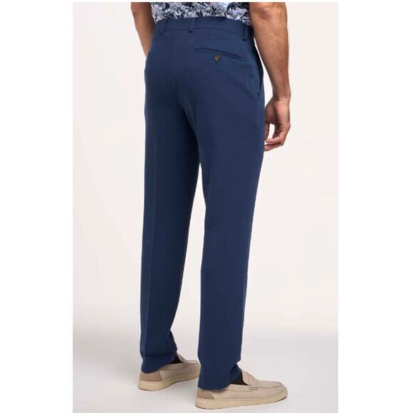 Con.Struct Navy Blue Bistretch Dress Pants Size 36x32 - Picture 2 of 12